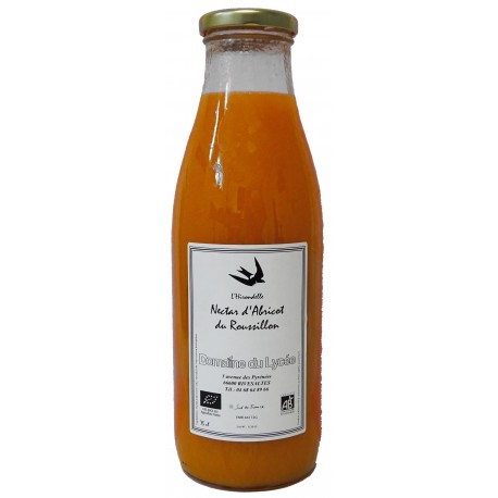 NECTAR D’ABRICOT DU ROUSSILLON BIO - 75 cl
