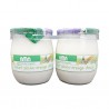 YAOURT PÊCHE ORANGE - 2 POTS VERRE - 250 g