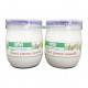 YAOURT POMME CANNELLE - 2 POTS VERRE - 250 g